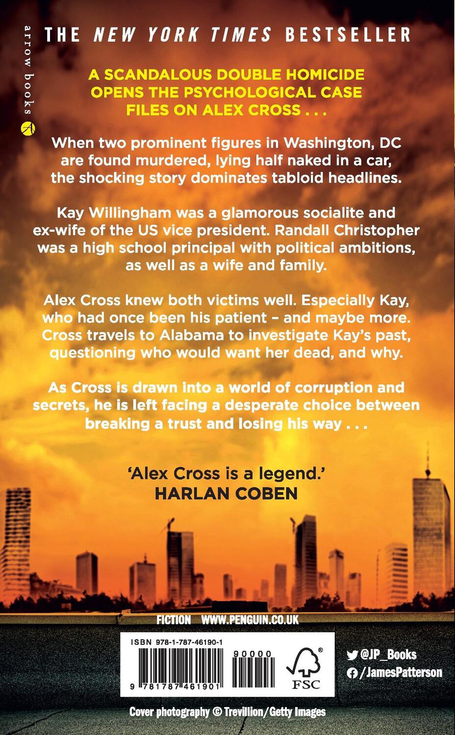 Rückseite: 9781787461901 | Deadly Cross | (Alex Cross 28) | James Patterson | Taschenbuch | 2021