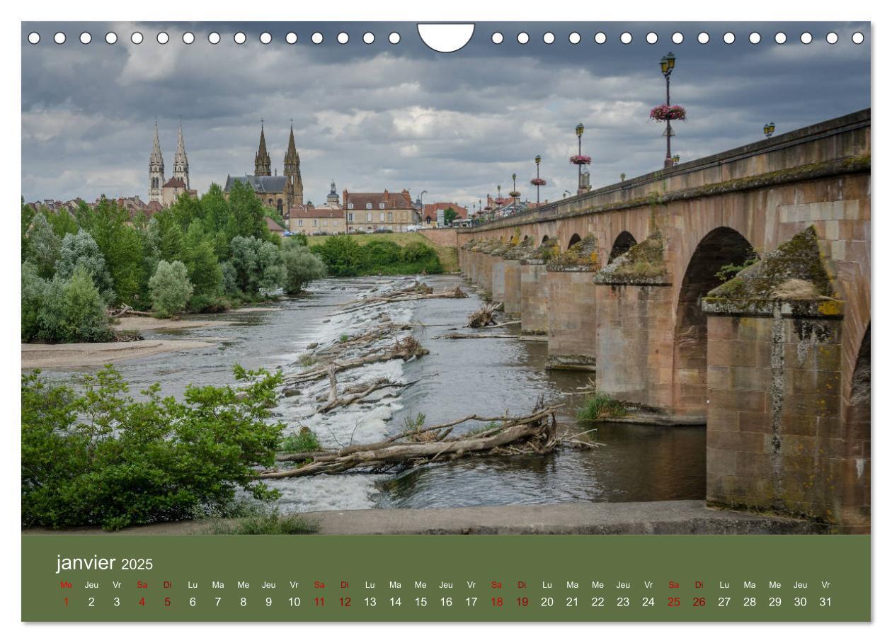 Bild: 9781325950140 | Bourbonnais en Auvergne (Calendrier mural 2025 DIN A4 vertical),...