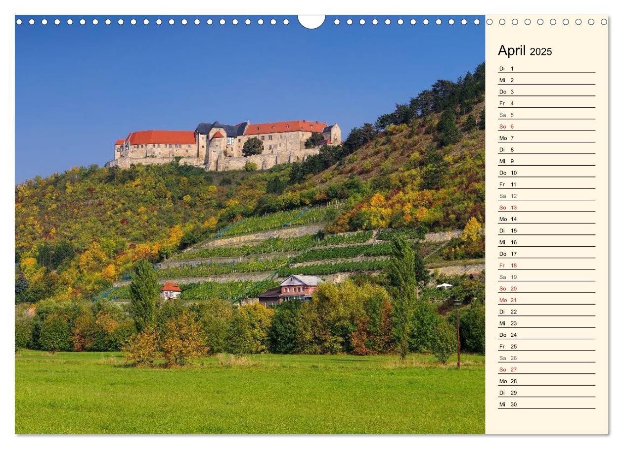 Bild: 9783435507610 | Saale-Unstrut - Region aus Wein und Stein (Wandkalender 2025 DIN A3...