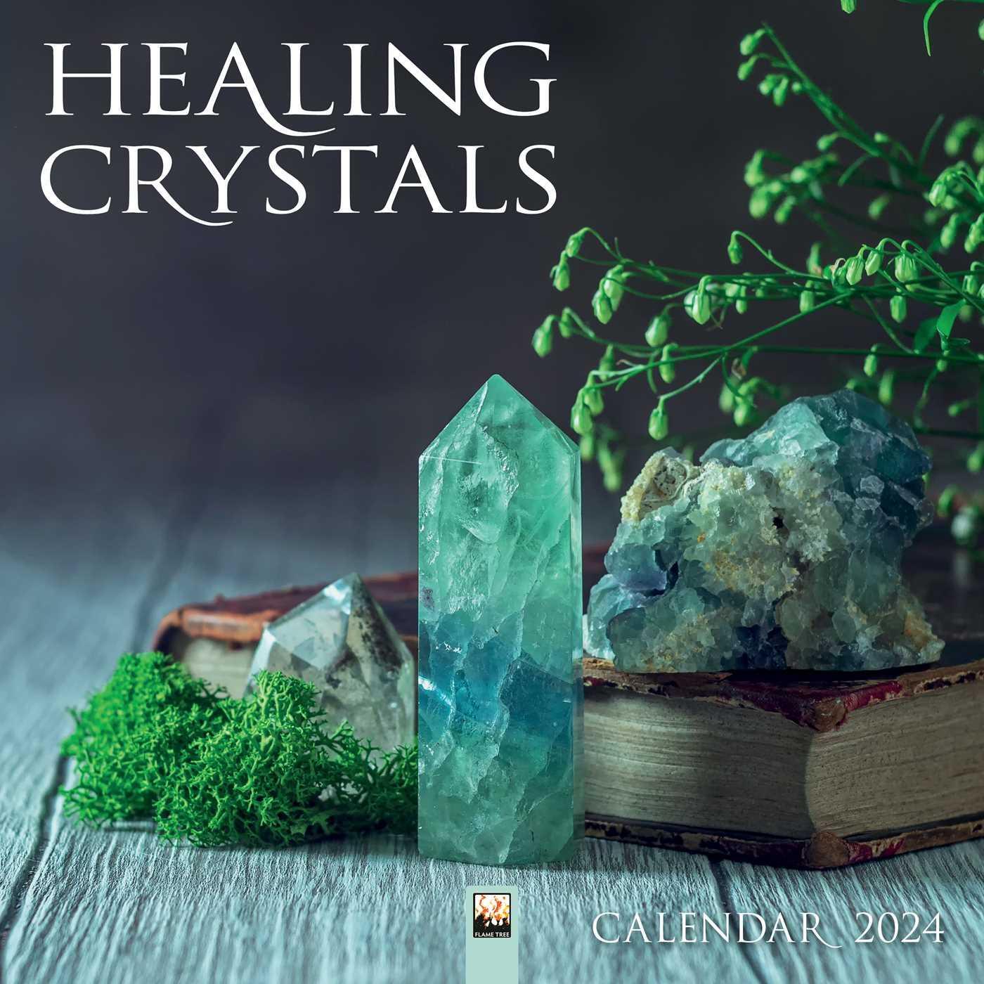 Cover: 9781804173725 | Healing Crystals - Heilsteine - Heilkristalle 2024 | Tree Flame | 2024