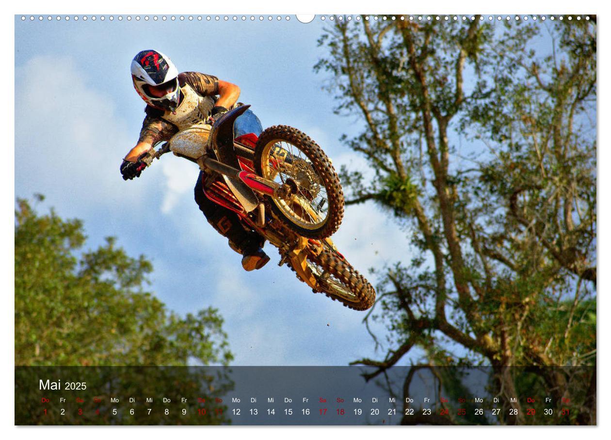 Bild: 9783435327966 | Motocross - Adrenalin pur (Wandkalender 2025 DIN A2 quer), CALVENDO...