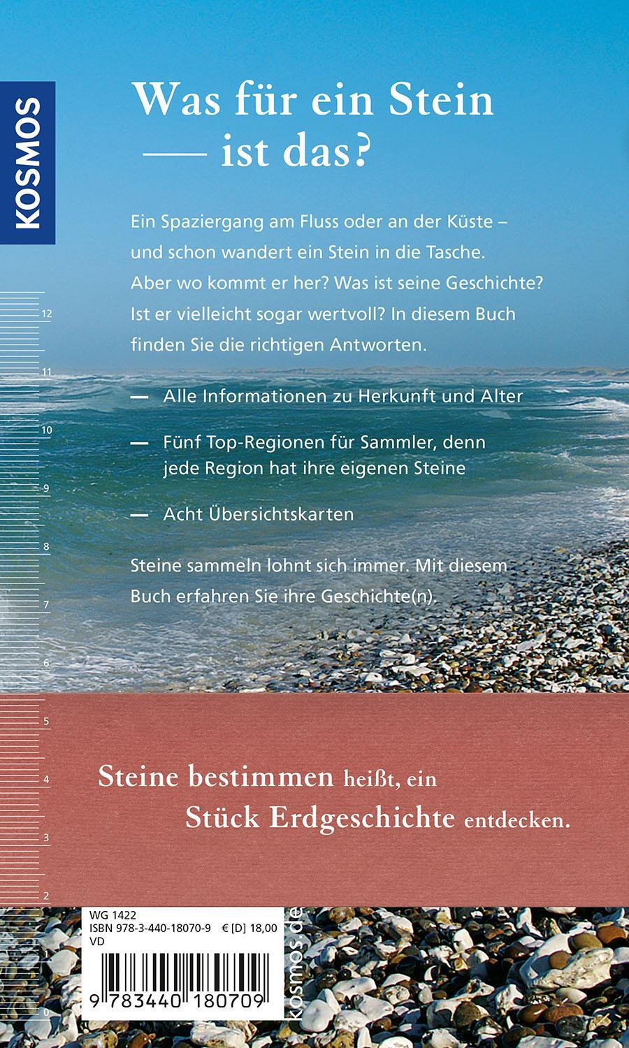 Rückseite: 9783440180709 | Steine an Fluss, Strand und Küste | Frank Rudolph (u. a.) | Buch