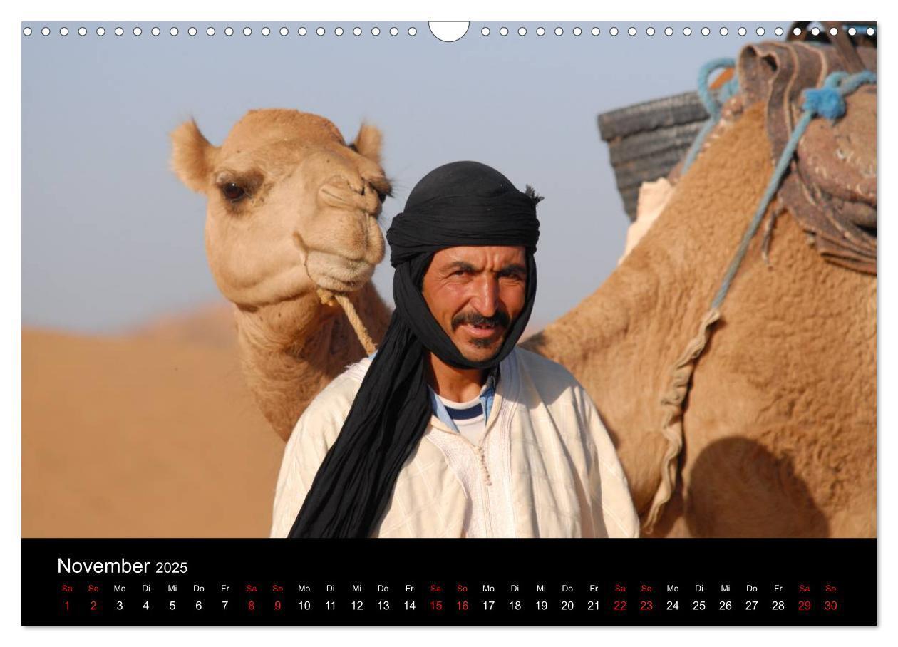 Bild: 9783435479597 | Sahara Wüstentrekking (Wandkalender 2025 DIN A3 quer), CALVENDO...