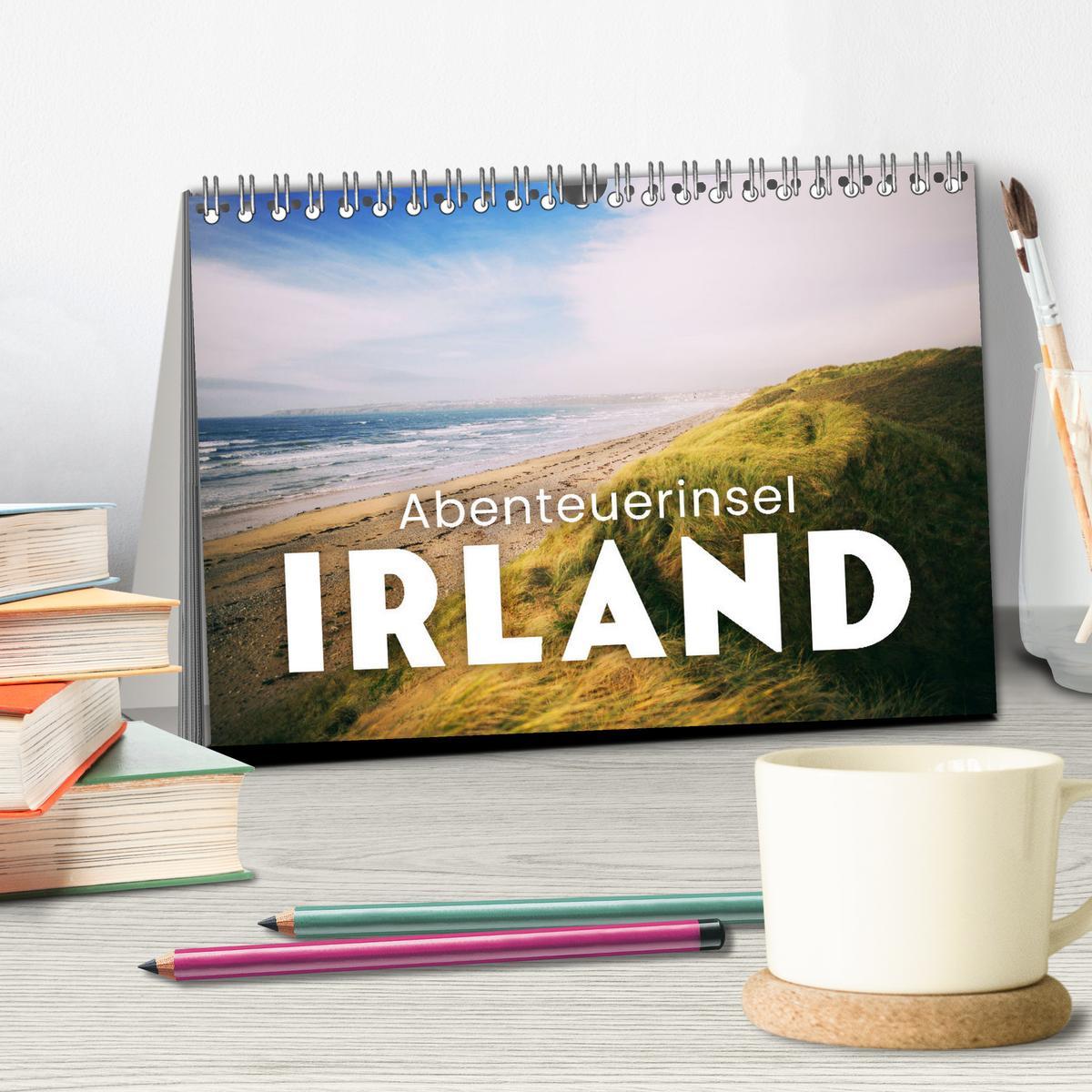 Bild: 9783435071944 | Abenteuerinsel Irland (Tischkalender 2025 DIN A5 quer), CALVENDO...