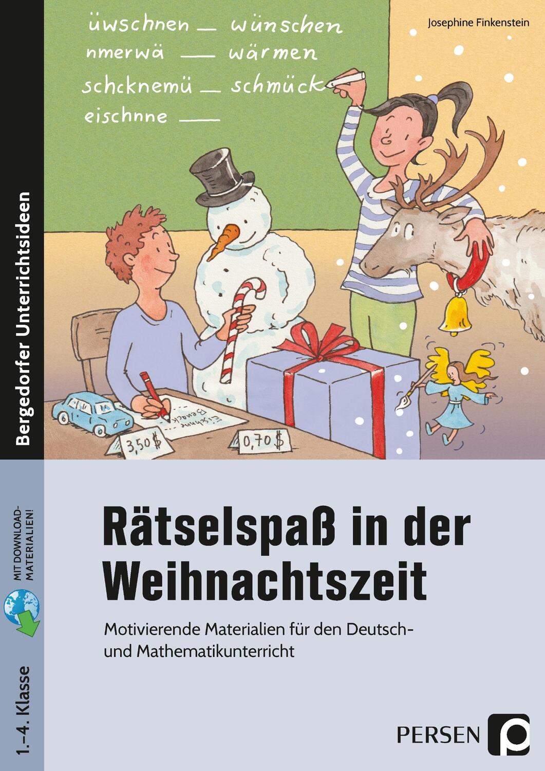 Cover: 9783403206965 | Rätselspaß in der Weihnachtszeit | Josephine Finkenstein | Bundle