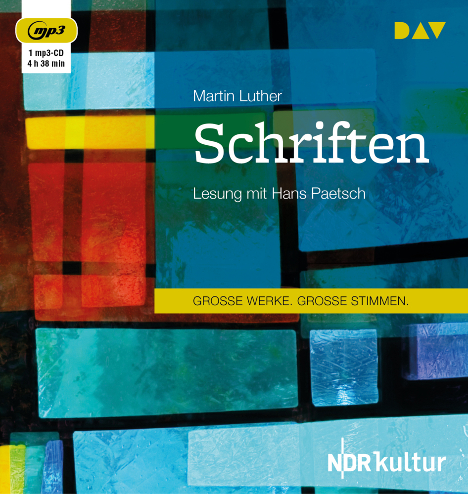 Cover: 9783742400345 | Schriften, 1 Audio-CD, 1 MP3 | Martin Luther | Audio-CD | Deutsch
