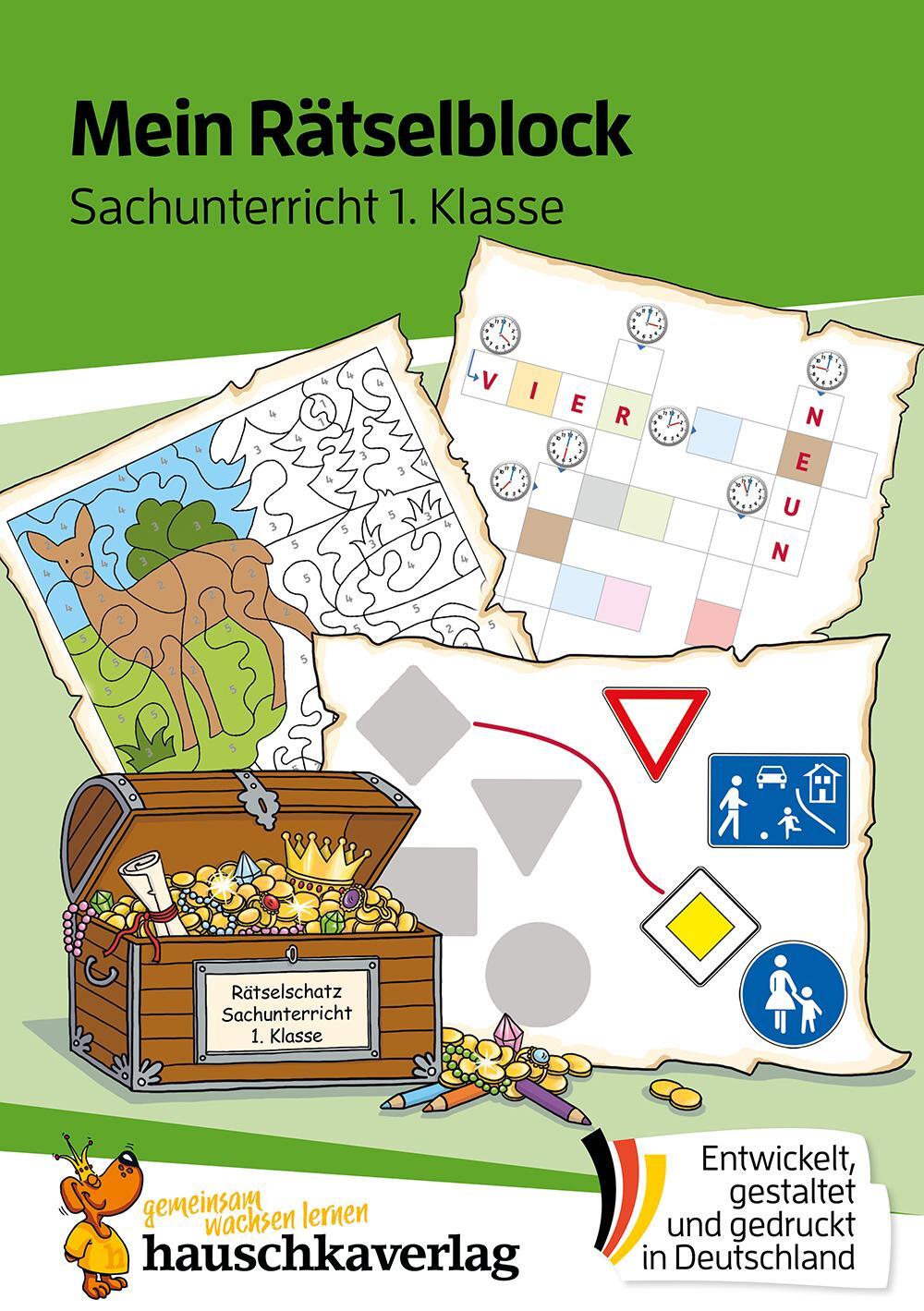 Cover: 9783881006866 | Mein Rätselblock Sachunterricht 1. Klasse | Sonja Fiedler-Tresp | Buch