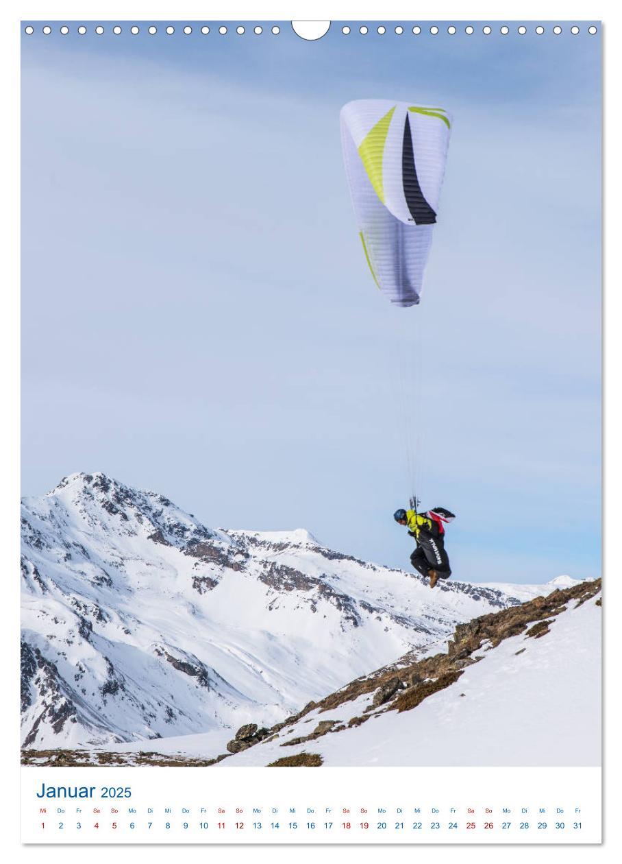 Bild: 9783435981984 | Paragliding - von grünen Wiesen zu schroffen Gletschen...