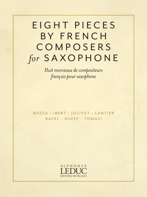 Cover: 888680986292 | Eight Pieces by French Composers for Saxophone | Nicole Roman | Buch