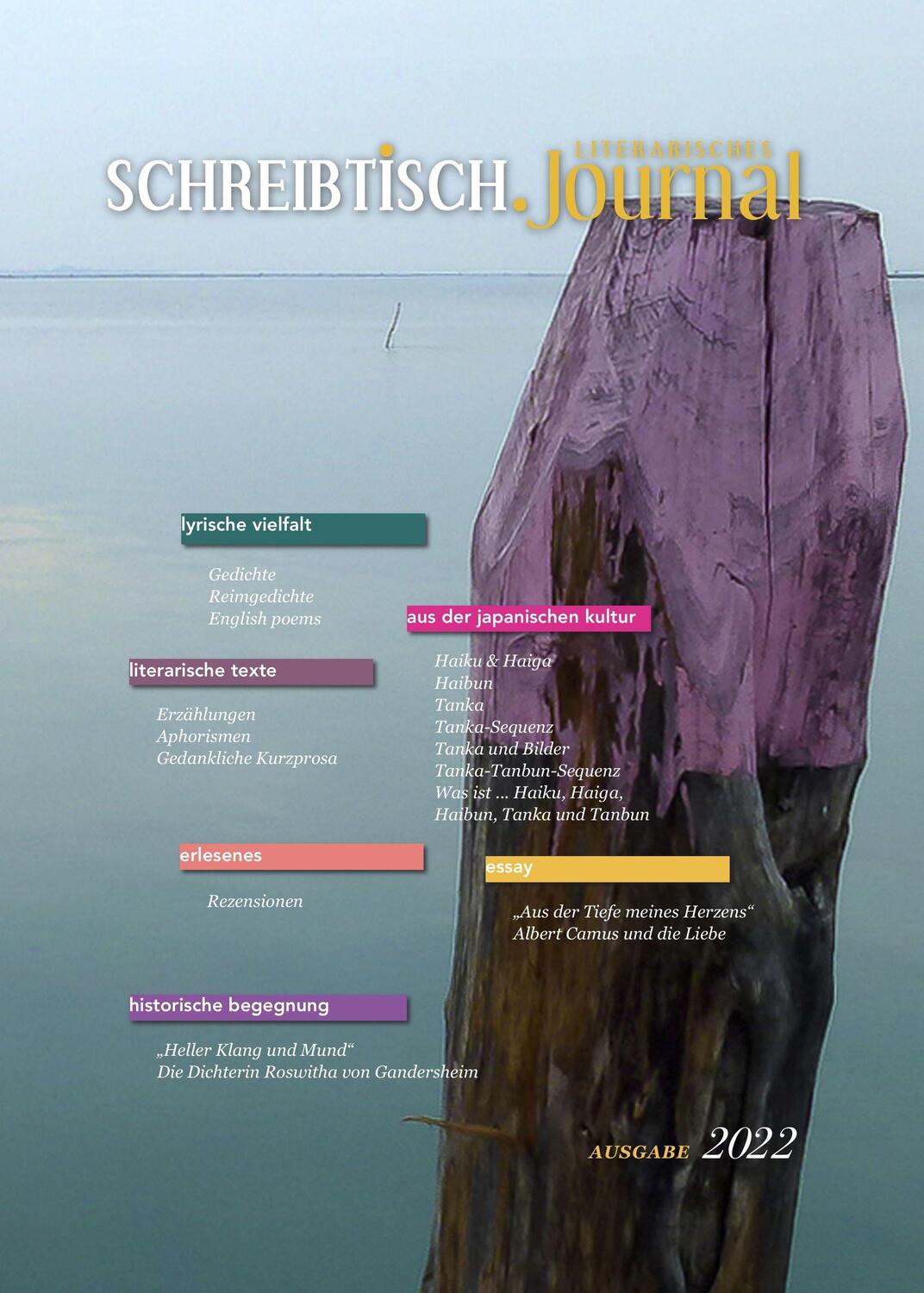 Cover: 9783946112853 | SCHREIBTISCH | Literarisches Journal - Ausgabe 2022 | Karina Lotz
