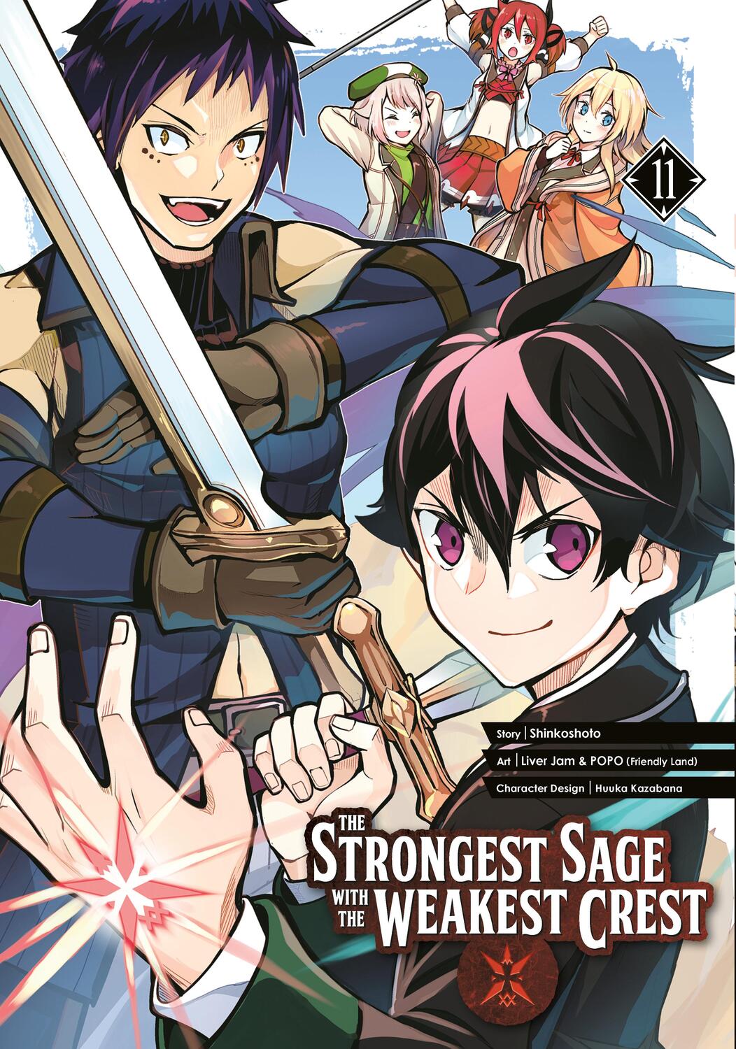 Cover: 9781646091188 | The Strongest Sage with the Weakest Crest 11 | Shinkoshoto (u. a.)