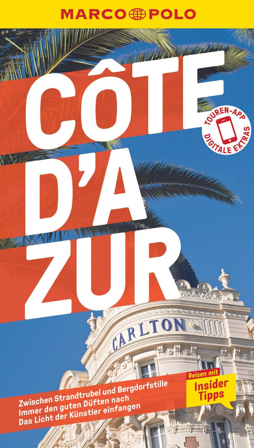 Cover: 9783829730389 | MARCO POLO Reiseführer Côte d'Azur | Timo Lutz | Taschenbuch | 148 S.