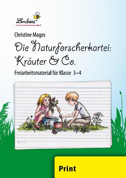 Cover: 9783869985626 | Die Naturforscher-Kartei: Kräuter &amp; Co. | Christine Mages | Broschüre