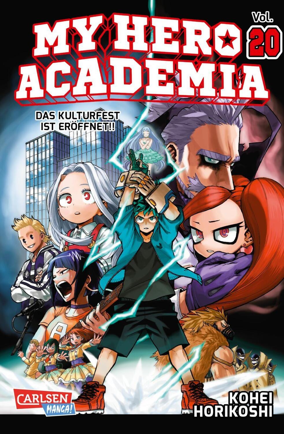 Cover: 9783551797773 | My Hero Academia 20 | Abenteuer und Action in der Superheldenschule!