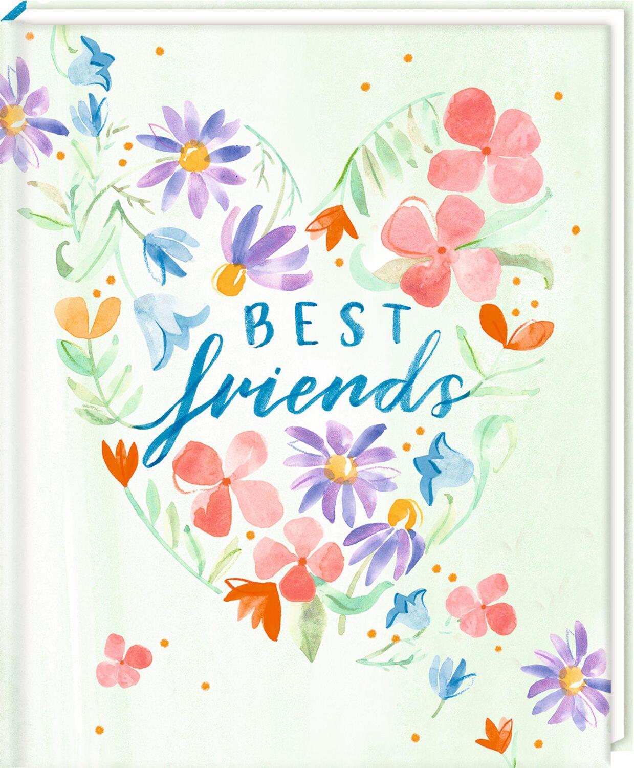 Cover: 4050003954745 | Best friends | Freundebuch - Handlettering | Buch | 96 S. | Deutsch