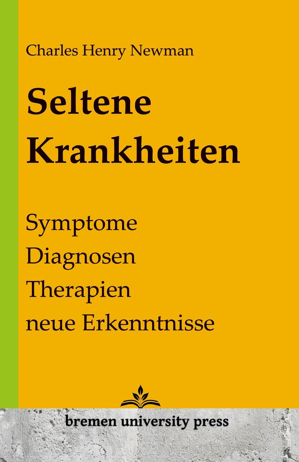 Cover: 9783689042455 | Seltene Krankheiten | Charles Henry Newman | Taschenbuch | Paperback