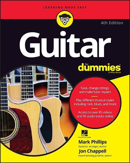 Cover: 9781119293354 | Guitar For Dummies, 4e | M Phillips | Taschenbuch | Englisch | 2016