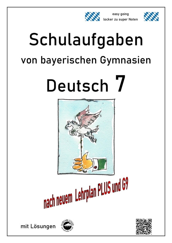 Cover: 9783946141020 | Deutsch 7 , Schulaufgaben von bayerischen Gymnasien (G9) mit Lösungen