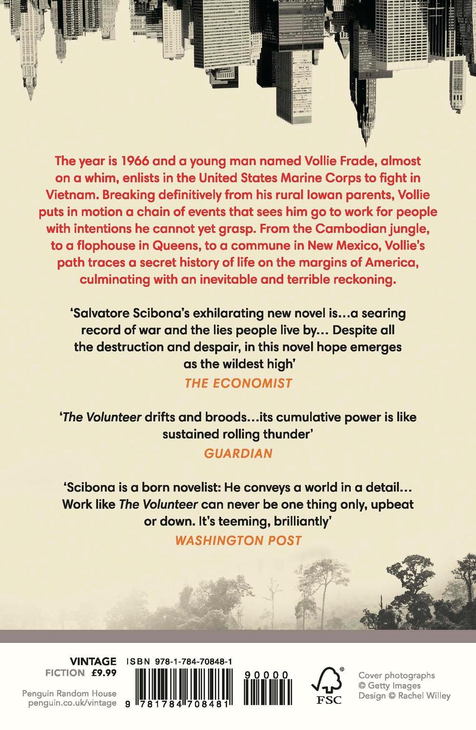 Rückseite: 9781784708481 | The Volunteer | Salvatore Scibona | Taschenbuch | Englisch | 2020