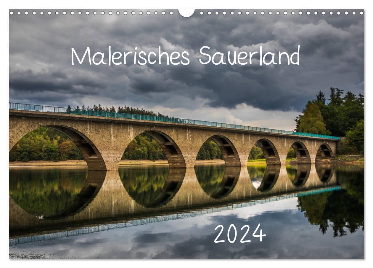 Cover: 9783383060694 | Malerisches Sauerland (Wandkalender 2024 DIN A3 quer), CALVENDO...