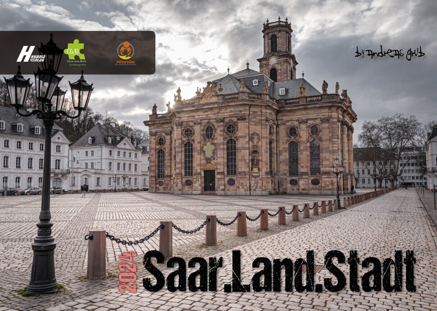 Cover: 9783967412383 | Saar.Land.Stadt 2024 | Andreas Grub | Kalender | 14 S. | Deutsch