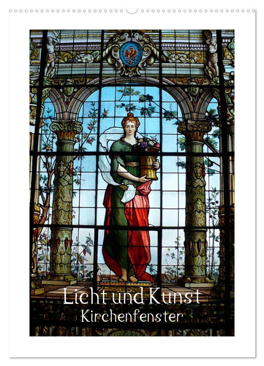 Cover: 9783435979127 | Licht und Kunst (Wandkalender 2025 DIN A2 hoch), CALVENDO...