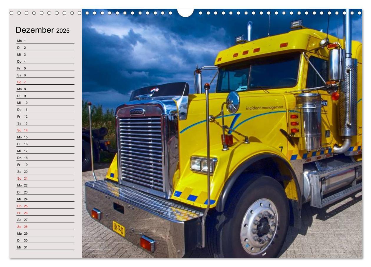 Bild: 9783435483938 | US-Trucks. Faszination Langhauber (Wandkalender 2025 DIN A3 quer),...