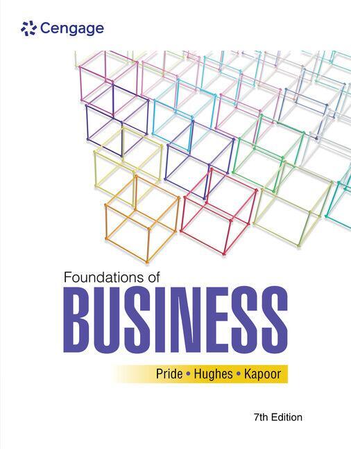 Cover: 9780357717943 | Foundations of Business | Jack Kapoor (u. a.) | Taschenbuch | Englisch
