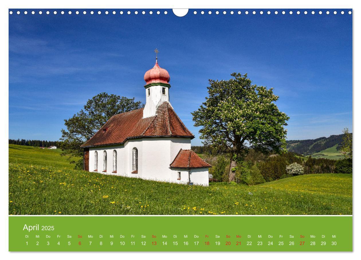 Bild: 9783457128961 | Wo das Allgäu am schönsten ist (Wandkalender 2025 DIN A3 quer),...