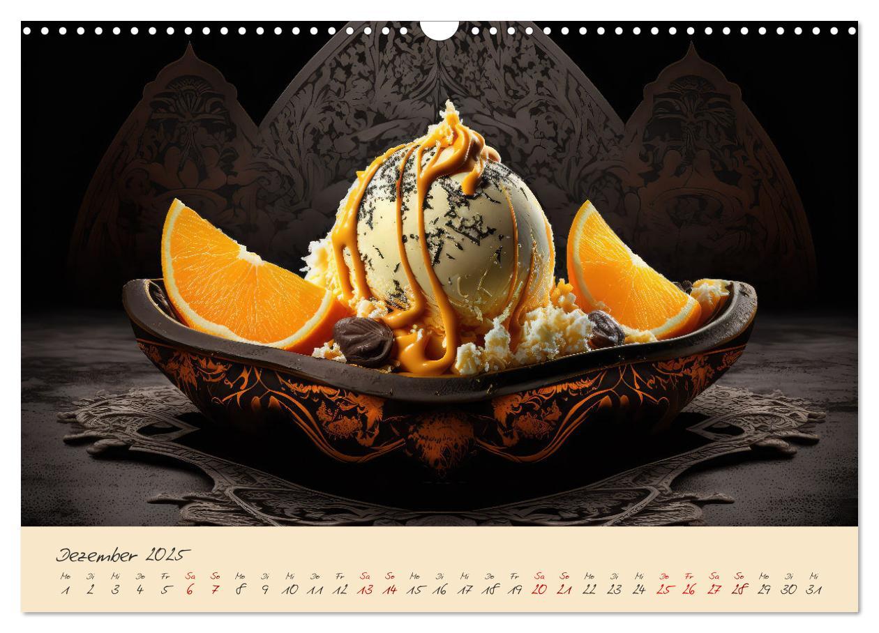 Bild: 9783383891045 | Gothic Food (Wandkalender 2025 DIN A3 quer), CALVENDO Monatskalender