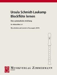 Cover: 9783921729359 | Blockflöte lernen | Ursula Schmidt-Laukamp | Buch | 80 S. | Deutsch