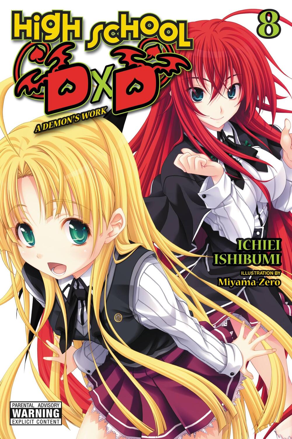 Cover: 9781975312398 | High School DxD, Vol. 8 (light novel) | Ichiei Ishibumi | Taschenbuch