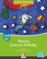 Cover: 9783990894514 | Dilys, R: Moony Goes on Holiday + e-zone | Ross Dilys | Englisch