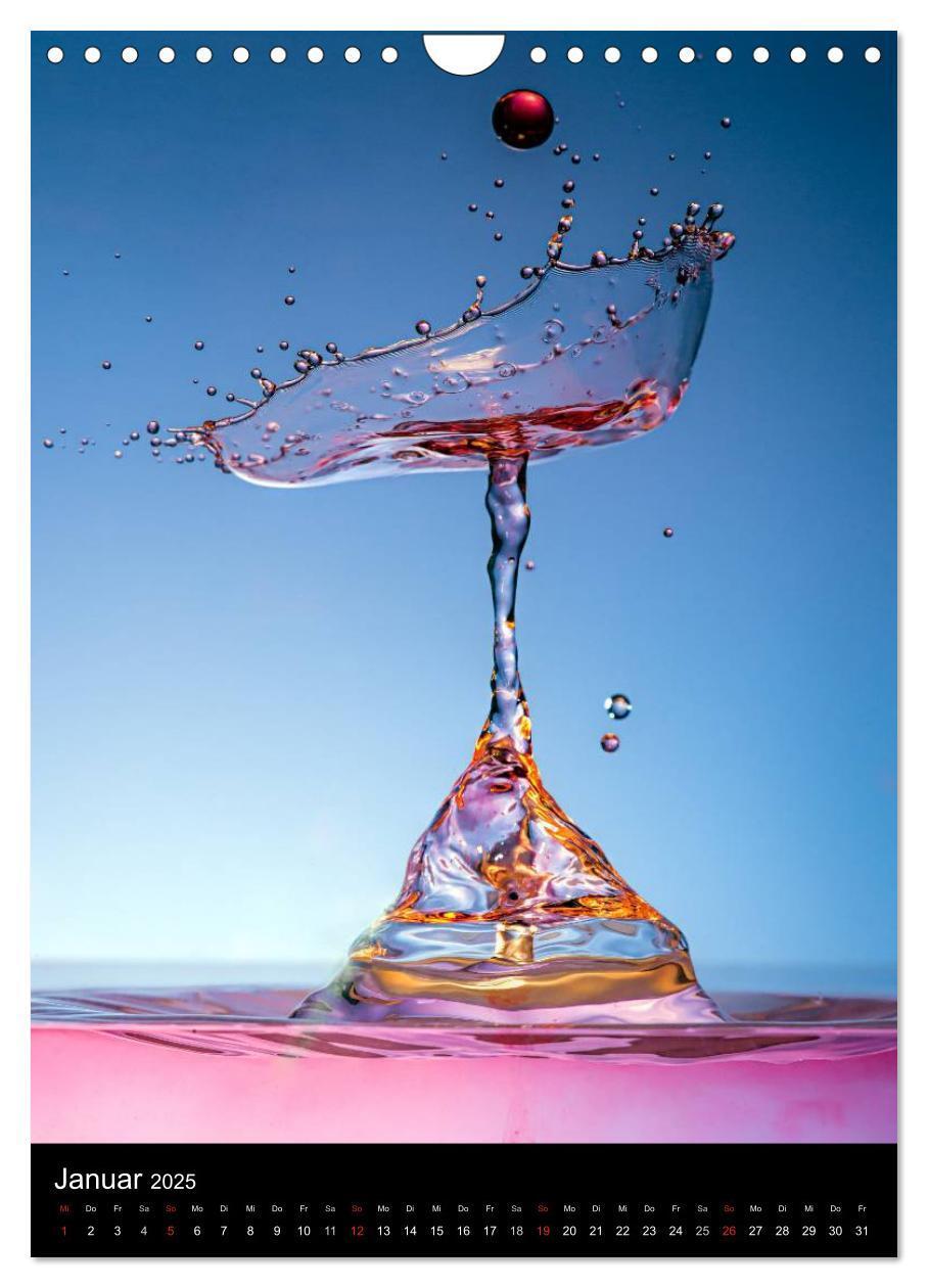 Bild: 9783457051085 | Experimentelle Fotografie Liquid Art (Wandkalender 2025 DIN A4...