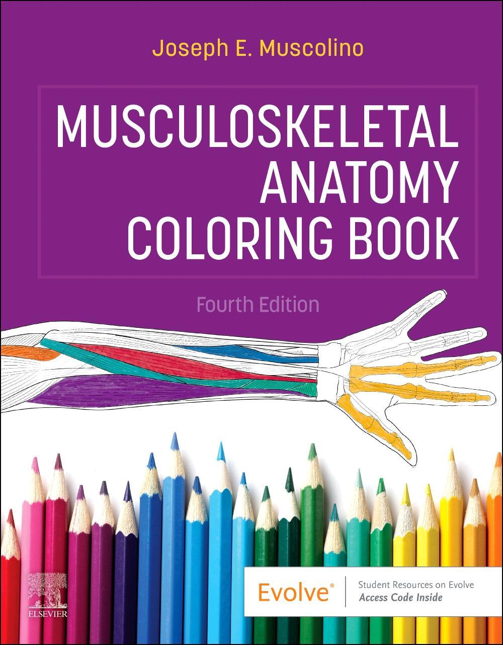 Cover: 9780323878166 | Musculoskeletal Anatomy Coloring Book | Joseph E. Muscolino | Buch