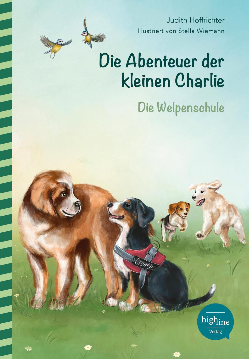 Cover: 9783946865049 | Die Abenteuer der kleinen Charlie | Die Welpenschule | Hoffrichter