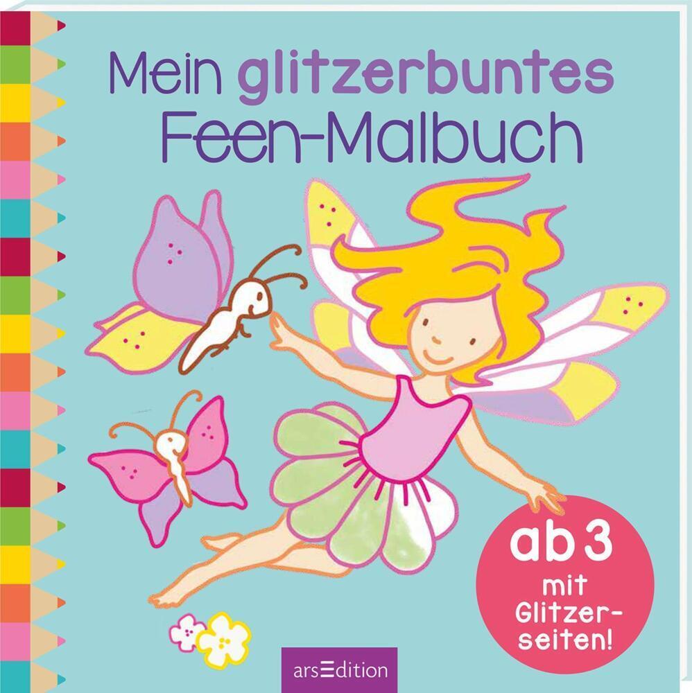 Cover: 9783845839608 | Mein glitzerbuntes Feen-Malbuch | Mit Glitzerseiten | Beurenmeister