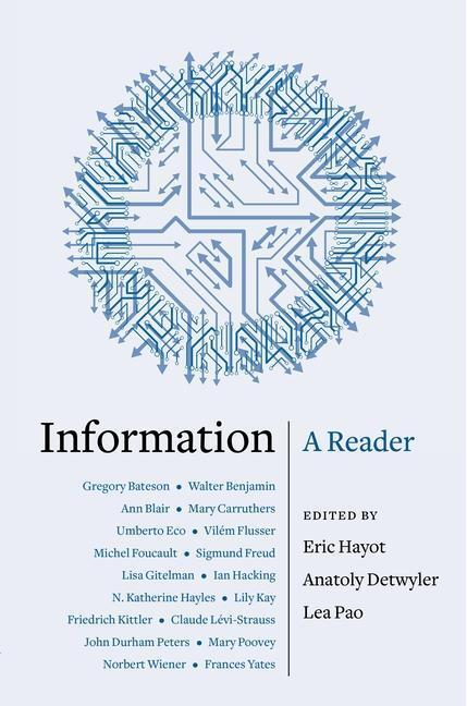 Cover: 9780231186216 | Information | A Reader | Eric Hayot (u. a.) | Taschenbuch | Englisch