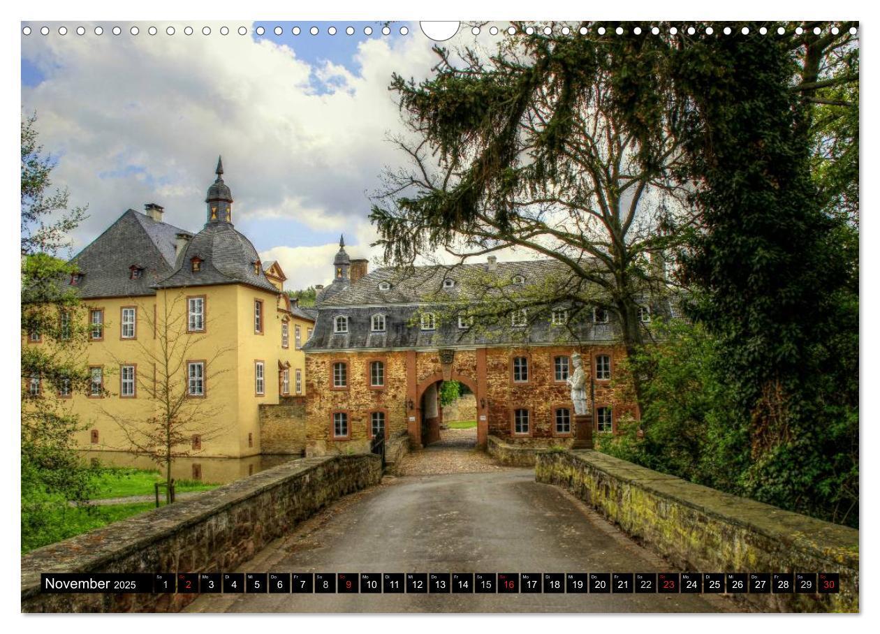 Bild: 9783435708215 | Burgen und Schlösser der Eifel (Wandkalender 2025 DIN A3 quer),...