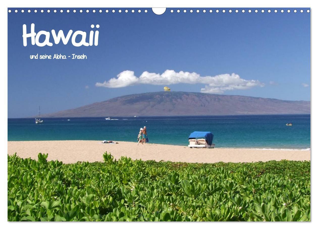 Cover: 9783383435744 | Hawaii und seine Aloha - Inseln (Wandkalender 2024 DIN A3 quer),...