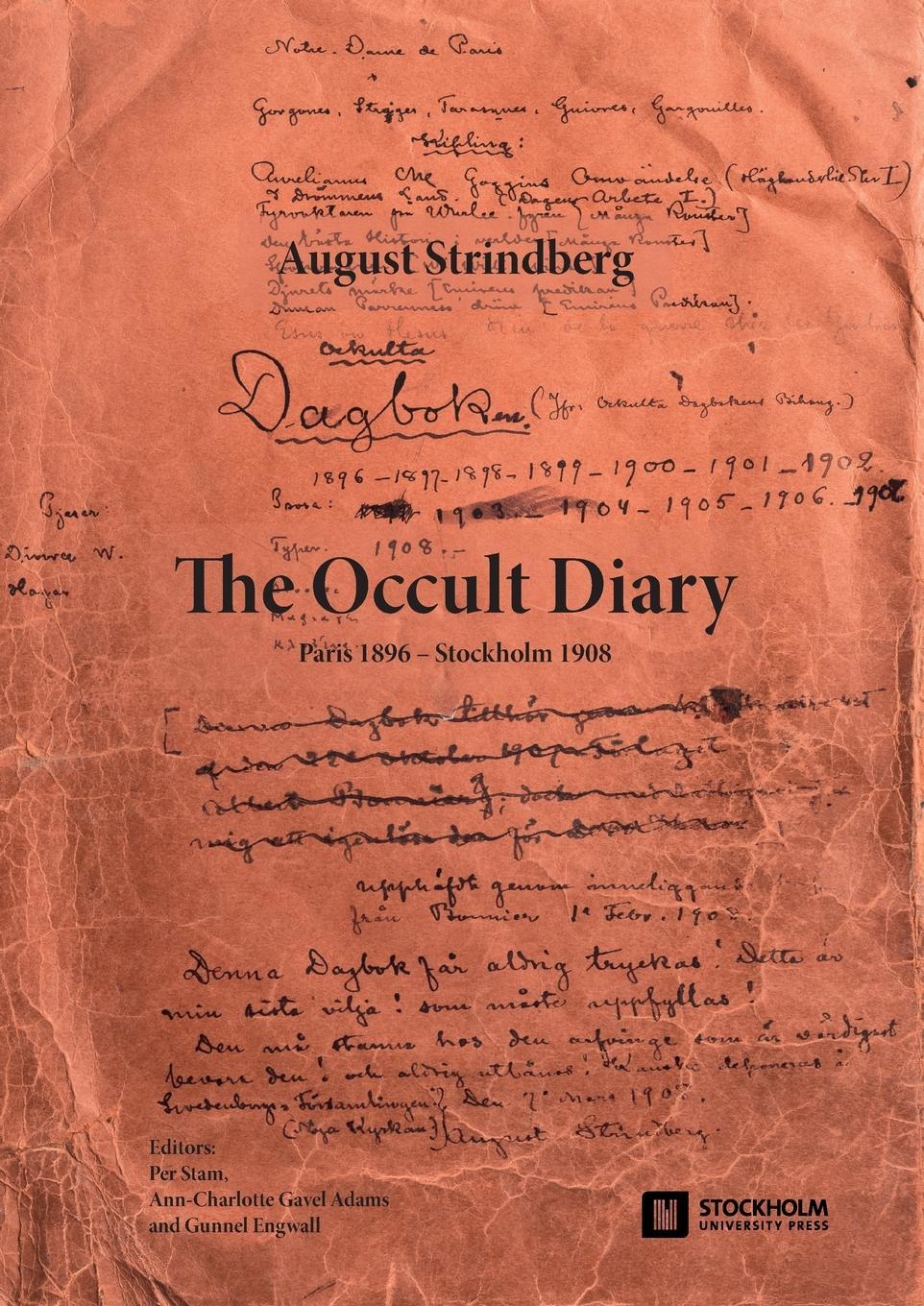 Cover: 9789176351963 | The Occult Diary | Paris 1896 - Stockholm 1908 | August Strindberg