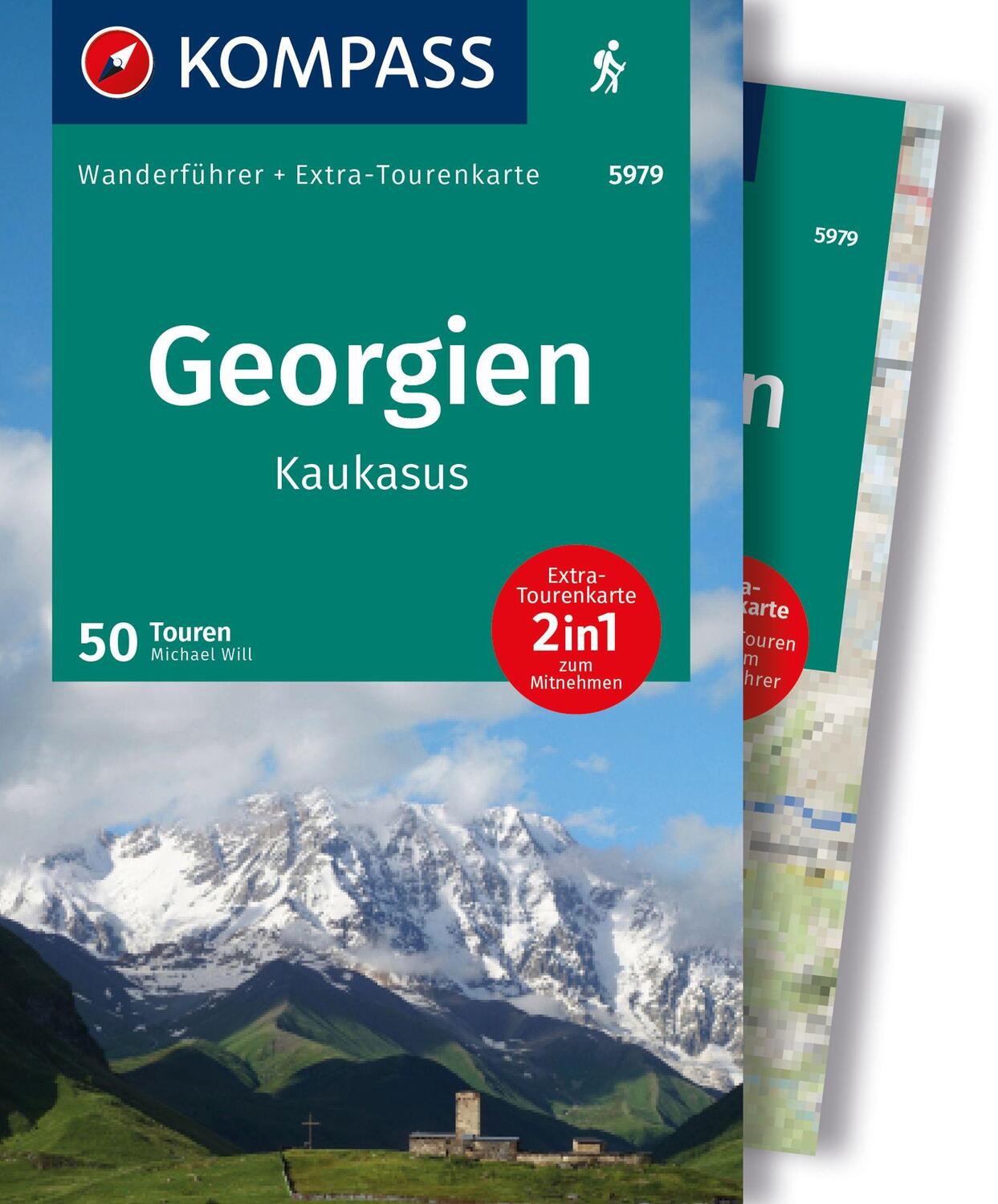 Cover: 9783991541301 | KOMPASS Wanderführer Georgien, Kaukasus, 50 Touren | Taschenbuch