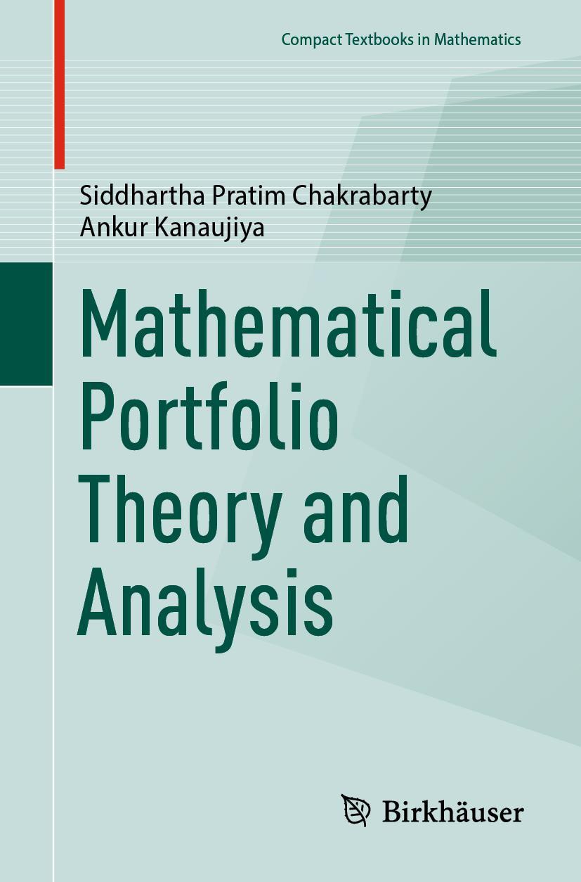 Cover: 9789811985430 | Mathematical Portfolio Theory and Analysis | Ankur Kanaujiya (u. a.)