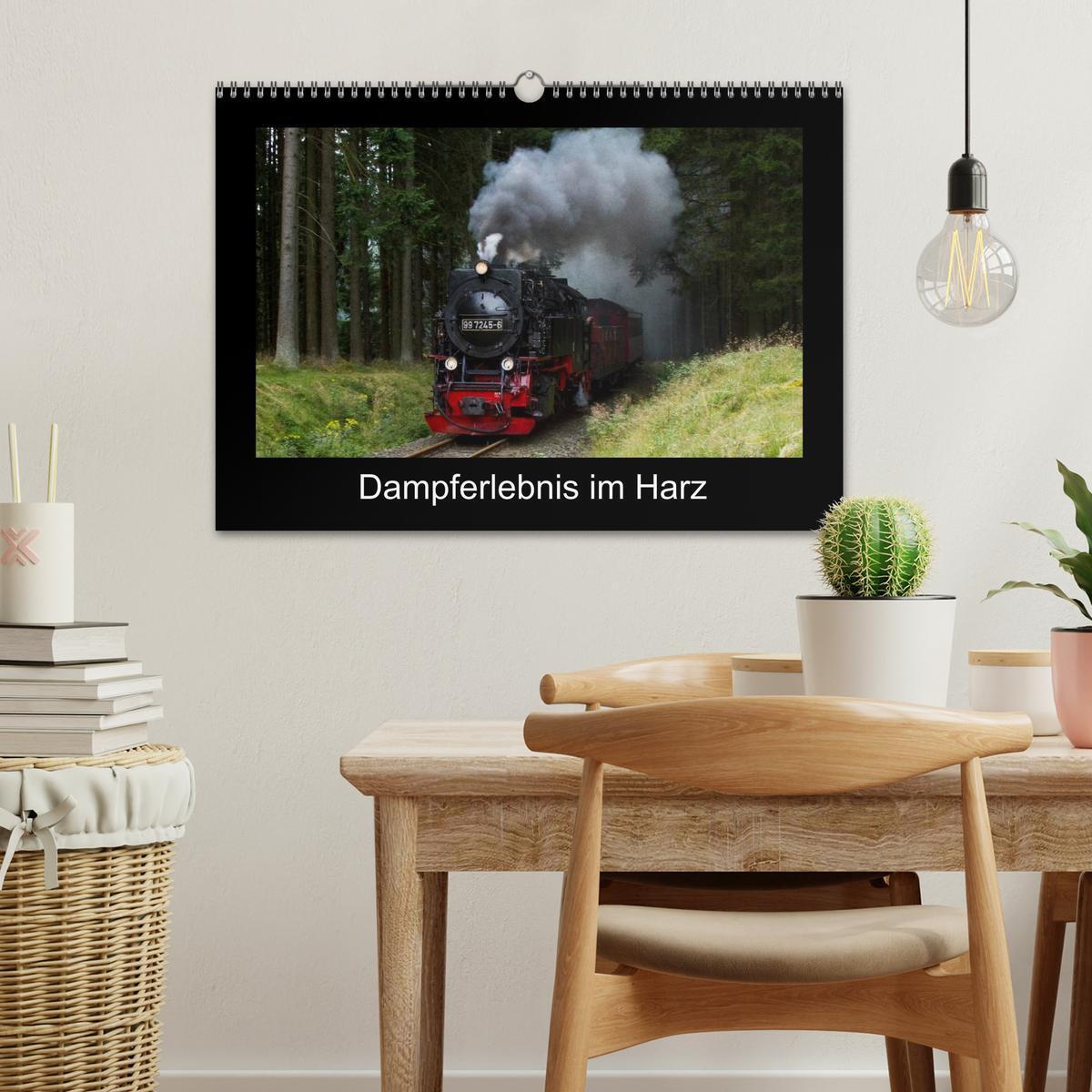 Bild: 9783435674060 | Dampferlebnis im Harz (Wandkalender 2025 DIN A3 quer), CALVENDO...