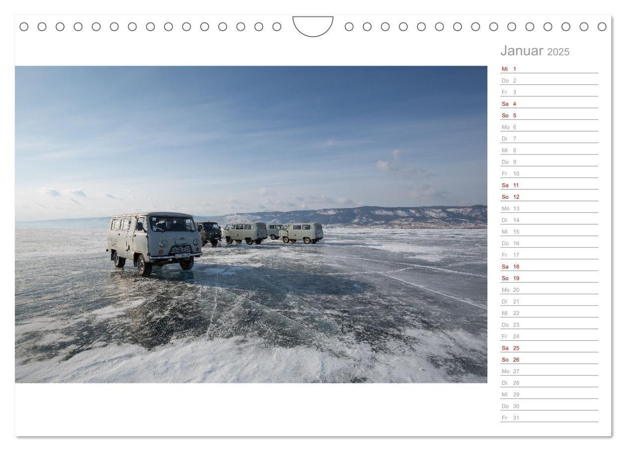 Bild: 9783435102310 | Baikalsee und Kastenbrot (Wandkalender 2025 DIN A4 quer), CALVENDO...