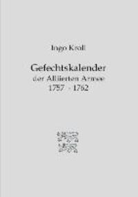 Cover: 9783732281138 | Gefechtskalender der Alliierten Armee 1757-1762 | Ingo Kroll | Buch