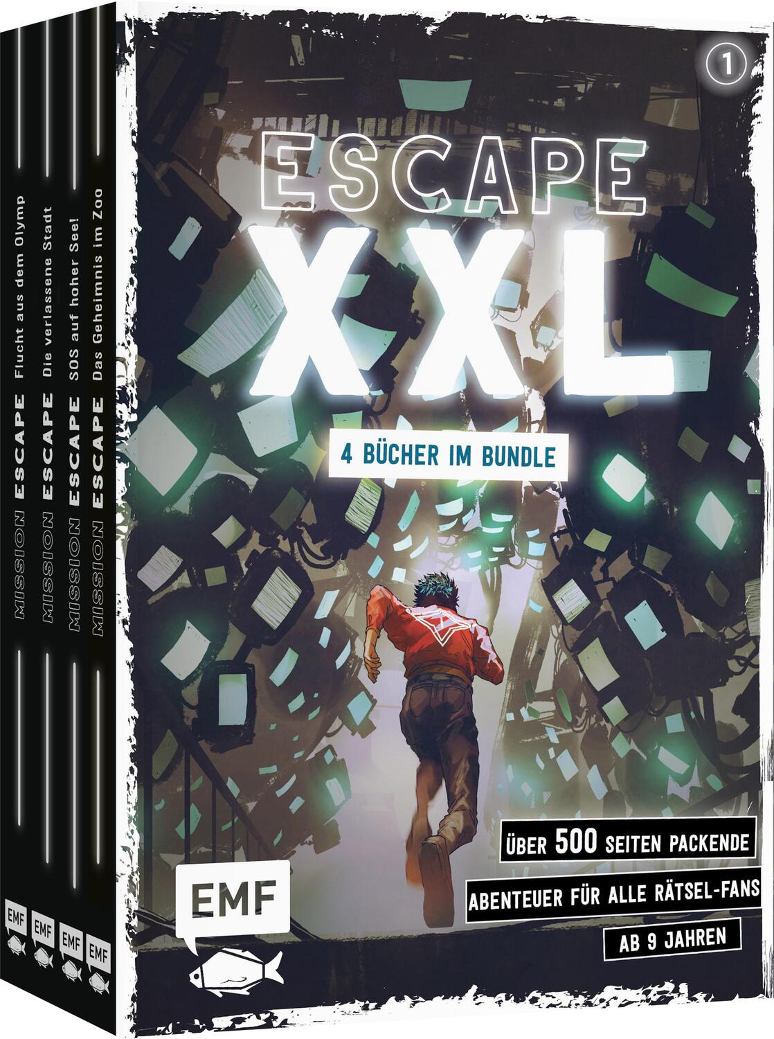 Cover: 9783745919530 | Escape XXL - über 500 Seiten packende Abenteuer für alle...