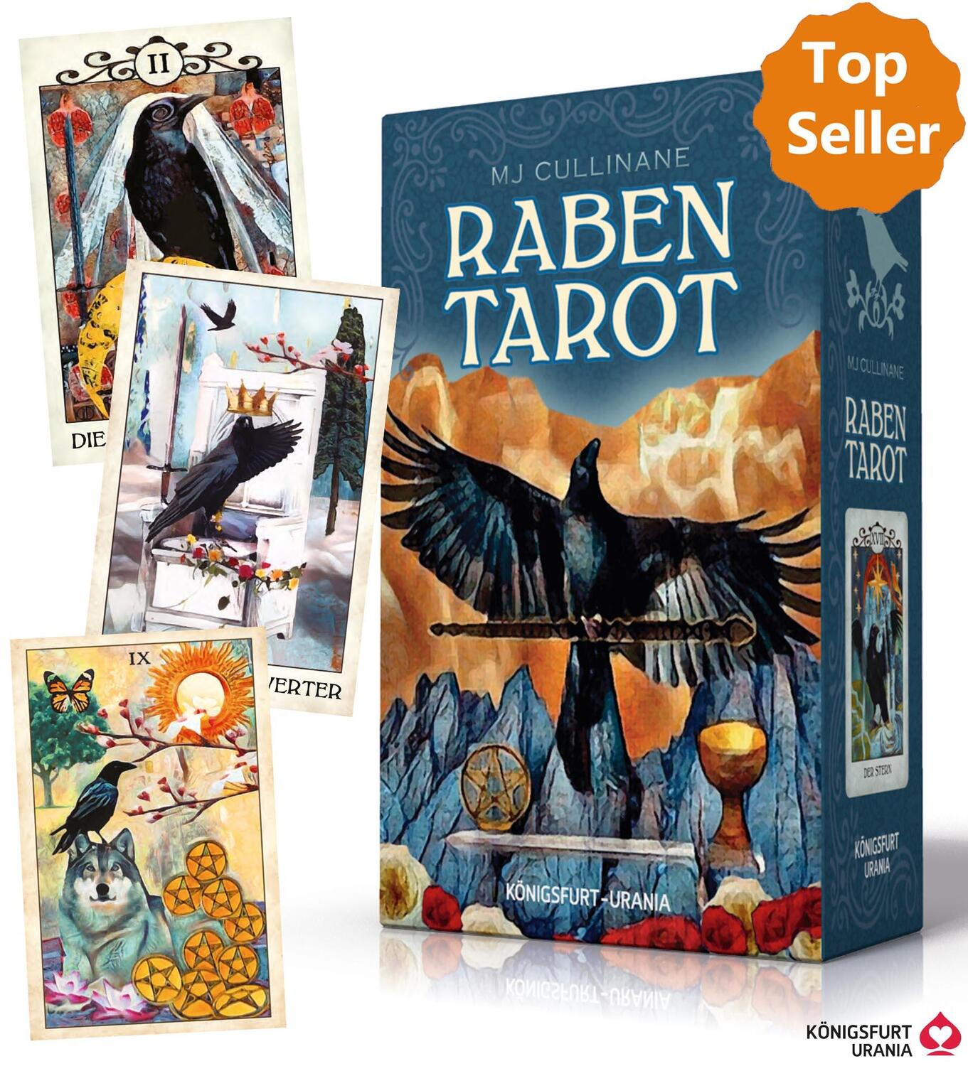 Cover: 9783868265545 | Raben Tarot | Set mit Booklet und Karten | Mj Cullinane | Buch | 2019