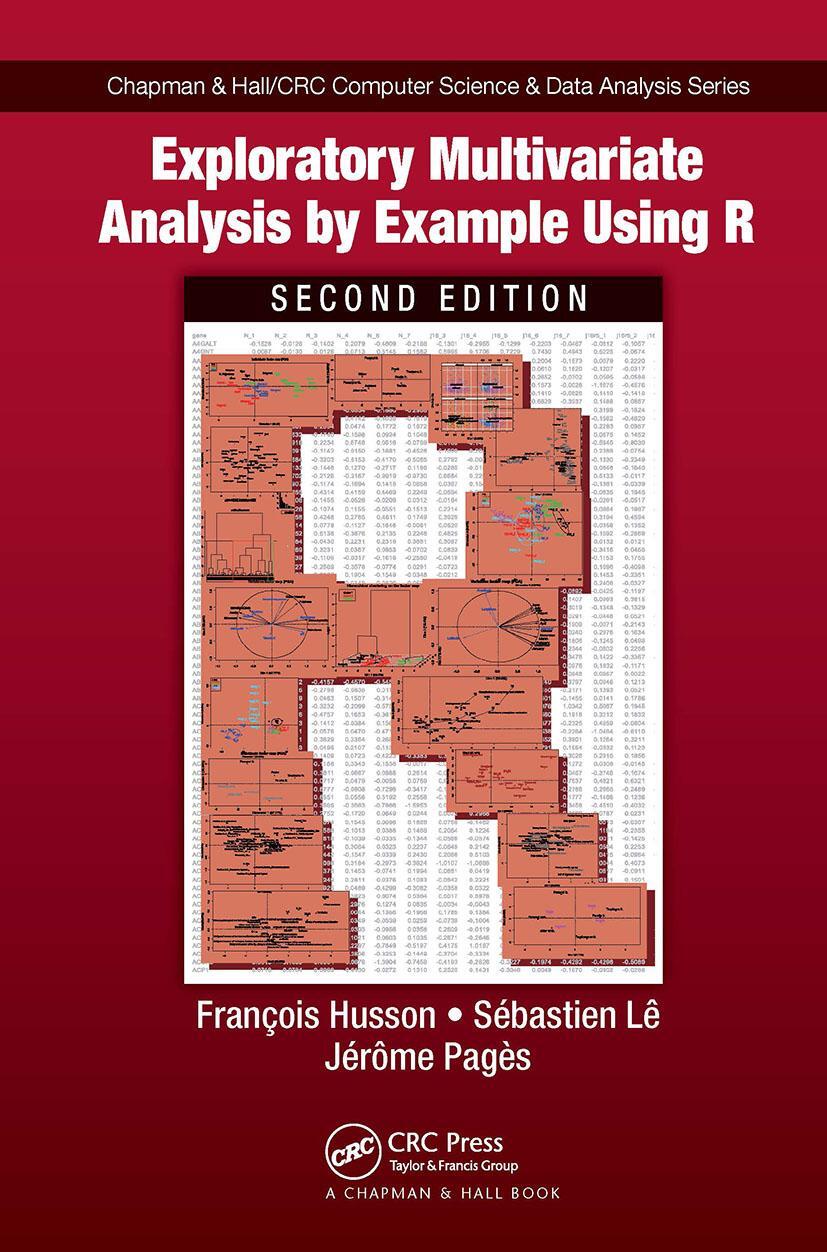 Cover: 9780367658021 | Exploratory Multivariate Analysis by Example Using R | Husson (u. a.)