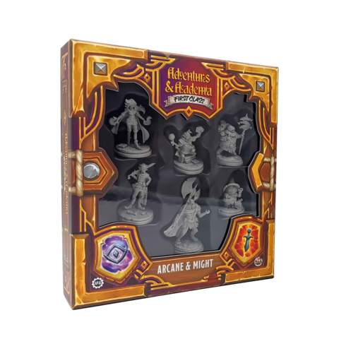 Cover: 5060453696040 | Adventures &amp; Academia: First Class Arcane &amp; Might Retail Set